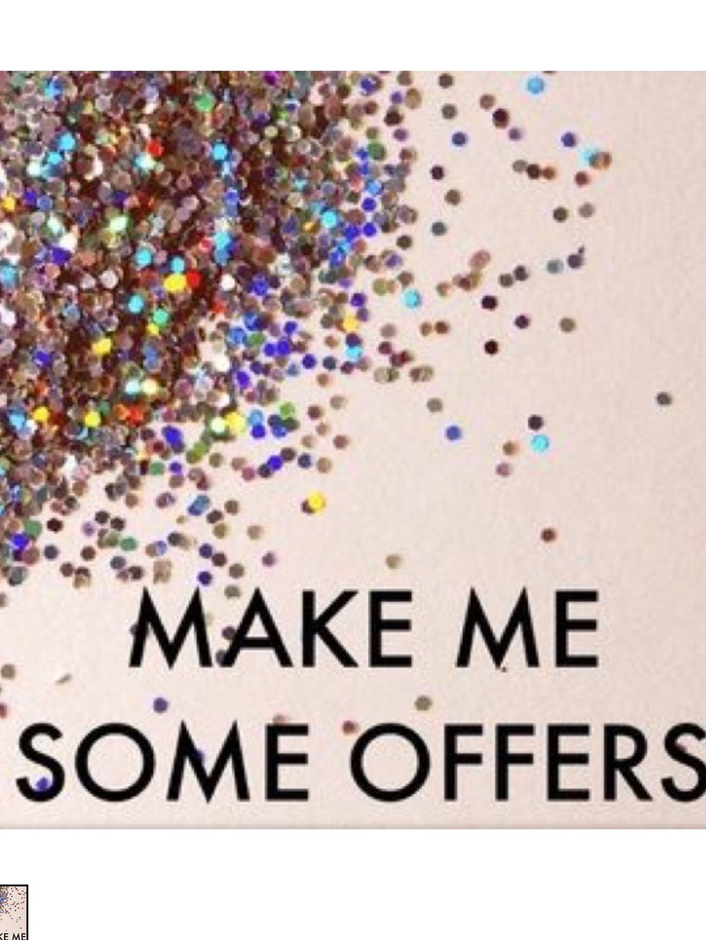 All offers considered
